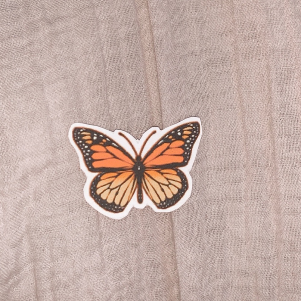 Butterfly sticker
